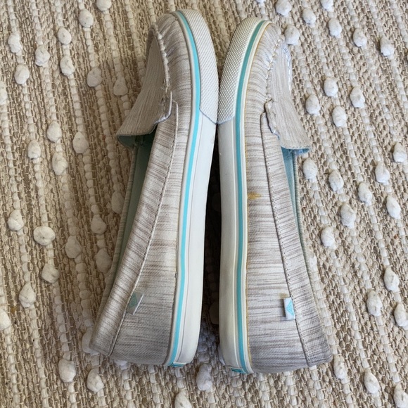 Roxy “Pixie Love II” beige loafers size 8 - Picture 6 of 10